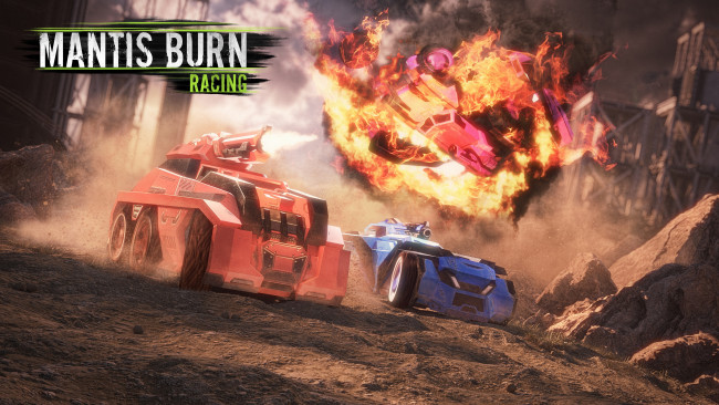 Обои картинки фото mantis burn racing, видео игры, mantis, burn, racing, аркада, гонки, симулятор