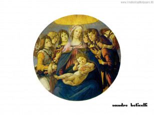Картинка мадонна гранатом рисованные sandro botticelli