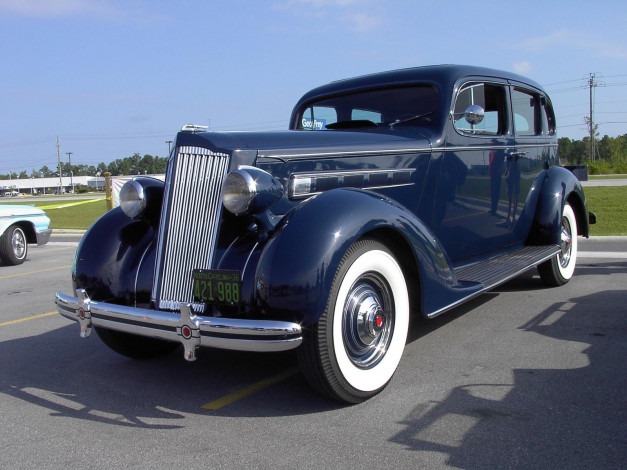 Обои картинки фото 1936, packard, sedan, classic, автомобили, классика
