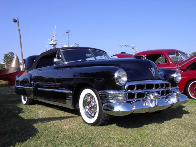 Обои картинки фото 1949, cadillac, convertible, classic, автомобили