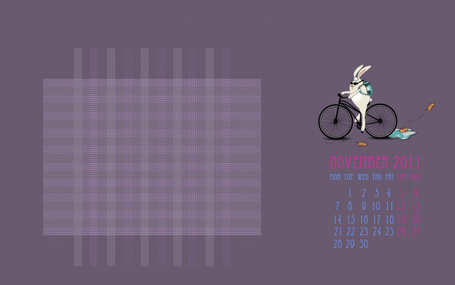 Обои картинки фото календари, рисованные, векторная, графика, велосипед, очки, заяц