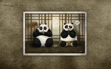 обоя кунг, фу, панда, мультфильмы, kung, fu, panda, кунг-фу