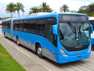 Картинка автомобили автобусы синий marcopolo torino articulado 2014г