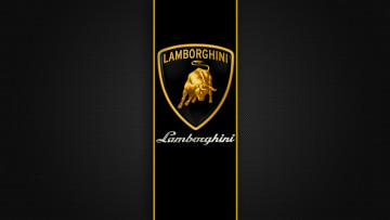 обоя бренды, авто-мото,  lamborghini, логотип, фон
