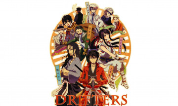 Картинка аниме drifters персонажи