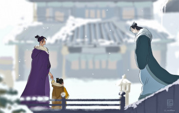 Картинка аниме mo+dao+zu+shi цзянь чэн лань сичэнь цзинь лин снег