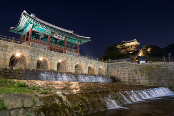 Картинка suwon+hwaseong+fortress города -+дворцы +замки +крепости акведук крепость стена