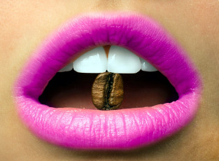 Картинка разное губы кофейное зернышко