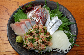 Картинка еда рыба +морепродукты +суши +роллы приправа