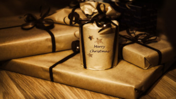 Картинка праздничные подарки+и+коробочки ленты банты