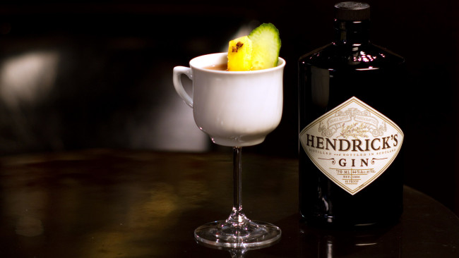 Обои картинки фото hendrick`s gin, бренды, бренды напитков , разное, джин
