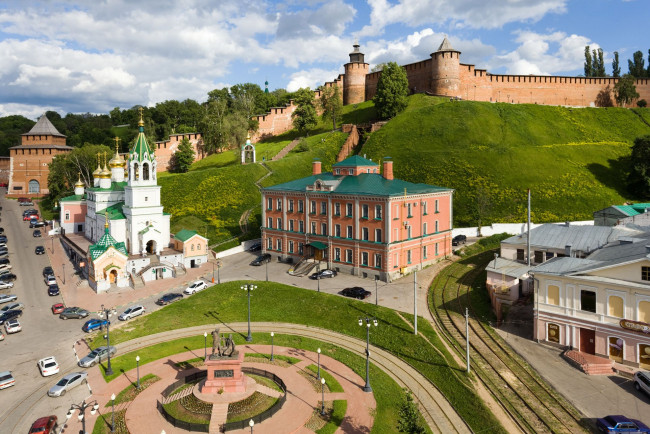 Обои картинки фото нижний новгород, города, - исторические,  архитектурные памятники, кремль, нижний, новгород