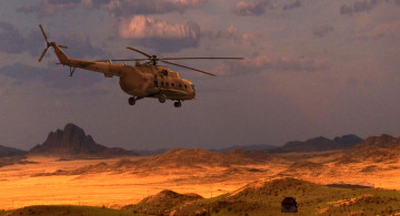 Картинка 3д+графика армия+ military полет вертолет