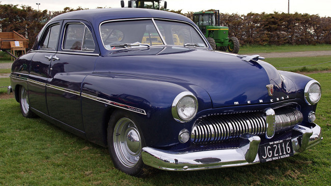 Обои картинки фото 1949 ford mercury classic car, автомобили, выставки и уличные фото, автомобиль, ретро, классика