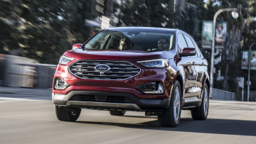 обоя ford edge titanium 2019, автомобили, ford, 2019, titanium, edge