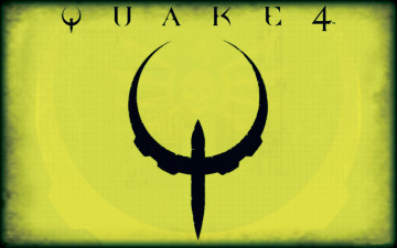 обоя видео игры, quake 4, название, эмблема, знак