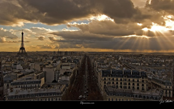 Картинка города париж франция