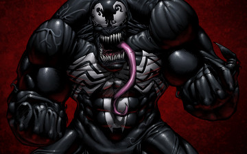 Картинка веном фэнтези существа монстр spider-man venom