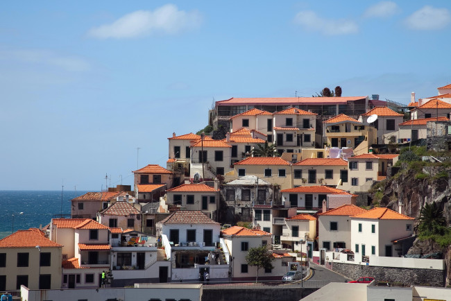 Обои картинки фото города, - здания,  дома, дома, мадейра, португалия