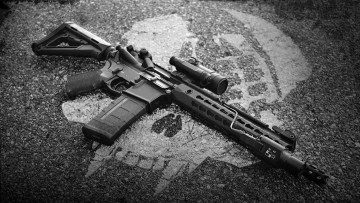 Картинка оружие автоматы фон полуавтоматическая штурмовая m4 карабин винтовка