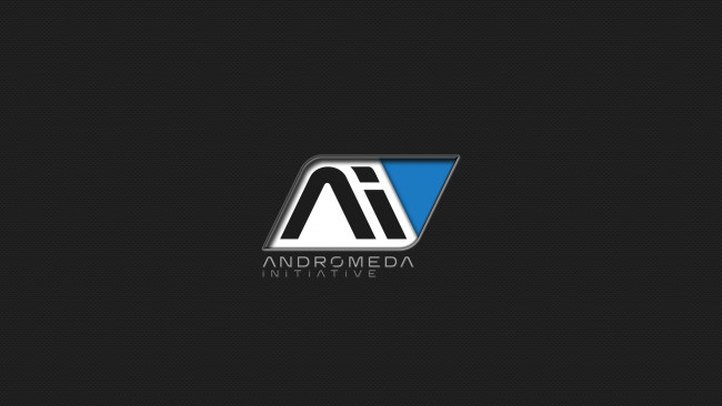 Обои картинки фото mass effect,  andromeda, видео игры, логотип, фон