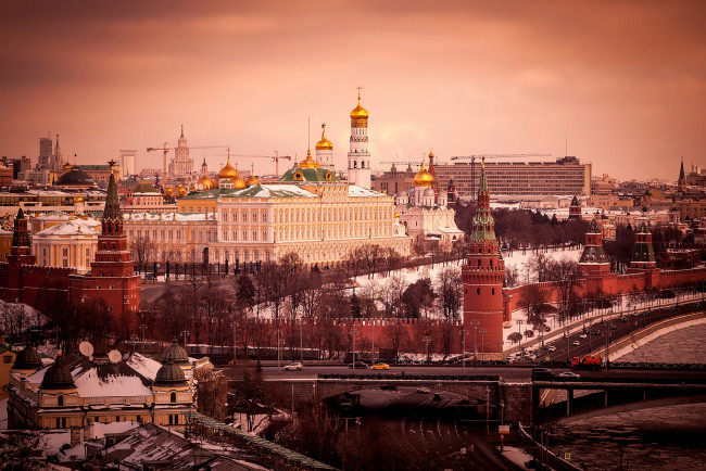 Обои картинки фото moscow kremlin, города, москва , россия, столица