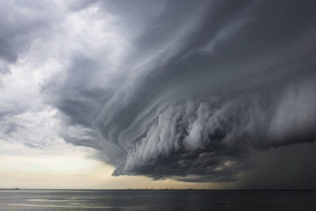 Обои картинки фото природа, стихия, тучи, небо, буря, торнадо, гроза, ветер, облака