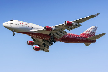 Картинка boeing+747-446 авиация пассажирские+самолёты авиалайнер
