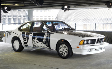 обоя bmw 635 csi art car by robert rauschenberg 1986, автомобили, bmw, rauschenberg, robert, car, art, 1986, csi, 635
