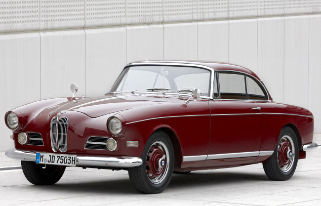 Обои картинки фото bmw 503 coupe 1956, автомобили, bmw, coupe, 503, 1956