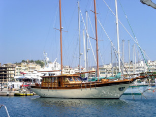 Картинка crete ag nikolaus корабли Яхты