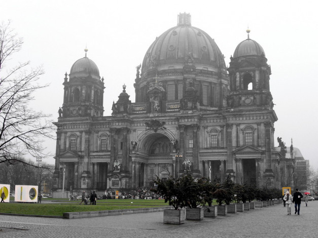 Обои картинки фото berlin, города, берлин, германия, барокко, музейный остров, берлинский кафедральный собор