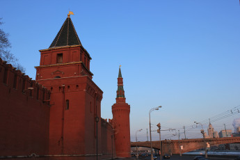 Картинка города москва россия московский кремль