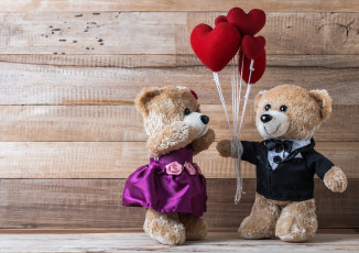 Картинка праздничные мягкие+игрушки игрушка любовь сердечки медведь сердце