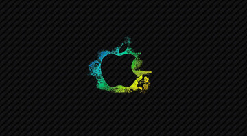 Картинка компьютеры apple яблоко узоры фон