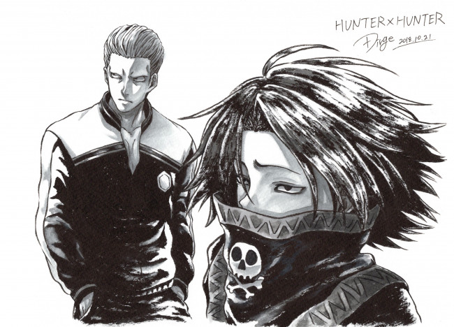 Обои картинки фото аниме, hunter x hunter, охотник, х