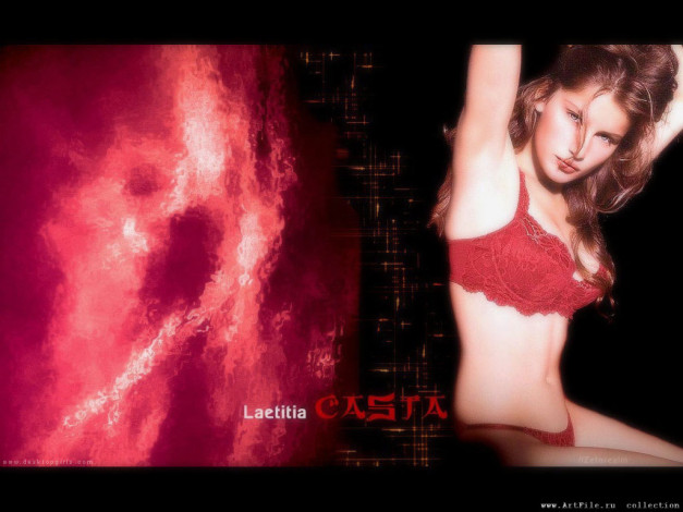 Обои картинки фото Leatitia Casta, девушки