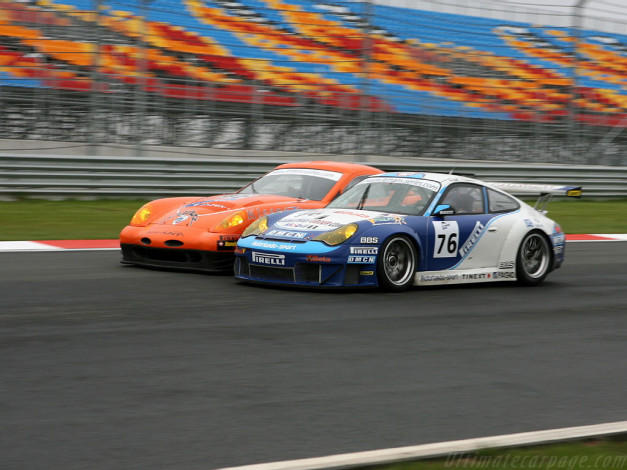 Обои картинки фото porsche, 996, gt3, автомобили