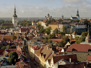 обоя города, таллин, эстония