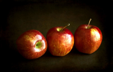 Картинка еда Яблоки красный фрукт