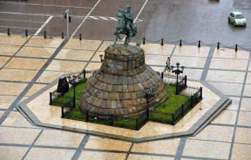 Картинка памятник богдану хмельницкому города киев украина площадь