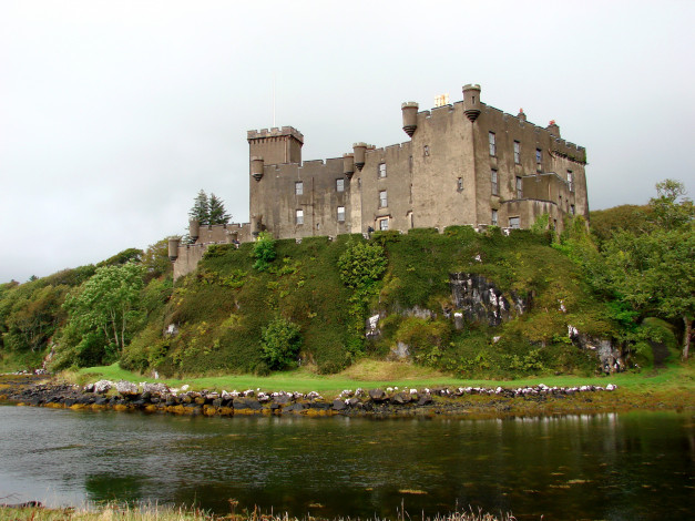 Обои картинки фото города, дворцы, замки, крепости, scotland, dunvegan, castle