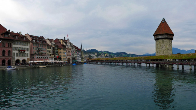 Обои картинки фото города, пейзажи, швейцария, люцерн