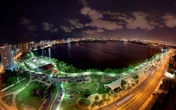 Картинка город города панорамы the state park laguna jansen мараньян сан-луис brazi parque estadual da lagoa бразилия