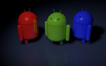 Картинка компьютеры android фон цвета