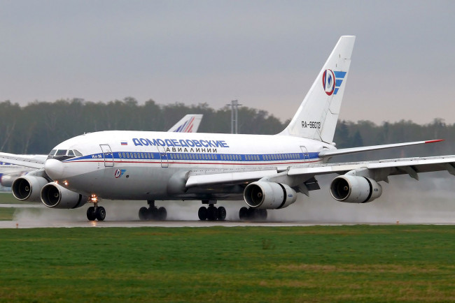 Обои картинки фото ил-96, авиация, пассажирские самолёты, самолёт