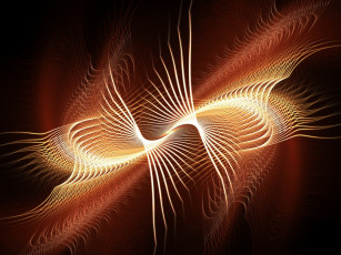 Картинка 3д графика fractal фракталы цвета линии узор фон рисунок