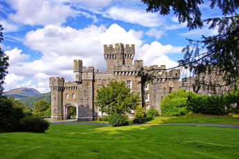 Картинка города дворцы замки крепости wray castle scotland