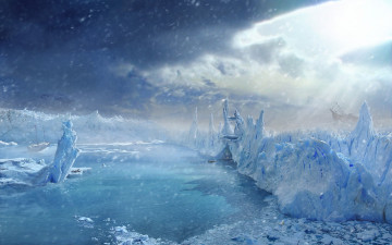Картинка фэнтези пейзажи арктика