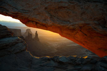 Картинка природа горы закат каньон скала пейзаж